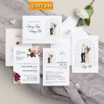Thiệp cưới chibi 040
