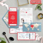 Thiệp cưới passport 5103