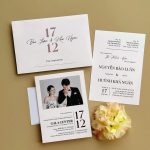 Thiệp cưới hình dâu rể