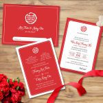 Thiệp cưới Song Hỷ