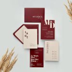 Thiệp Cưới Hồng Ngọc