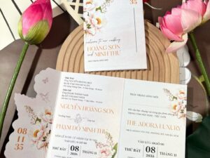 Thiệp cưới Ánh Kim Ngọc Trai